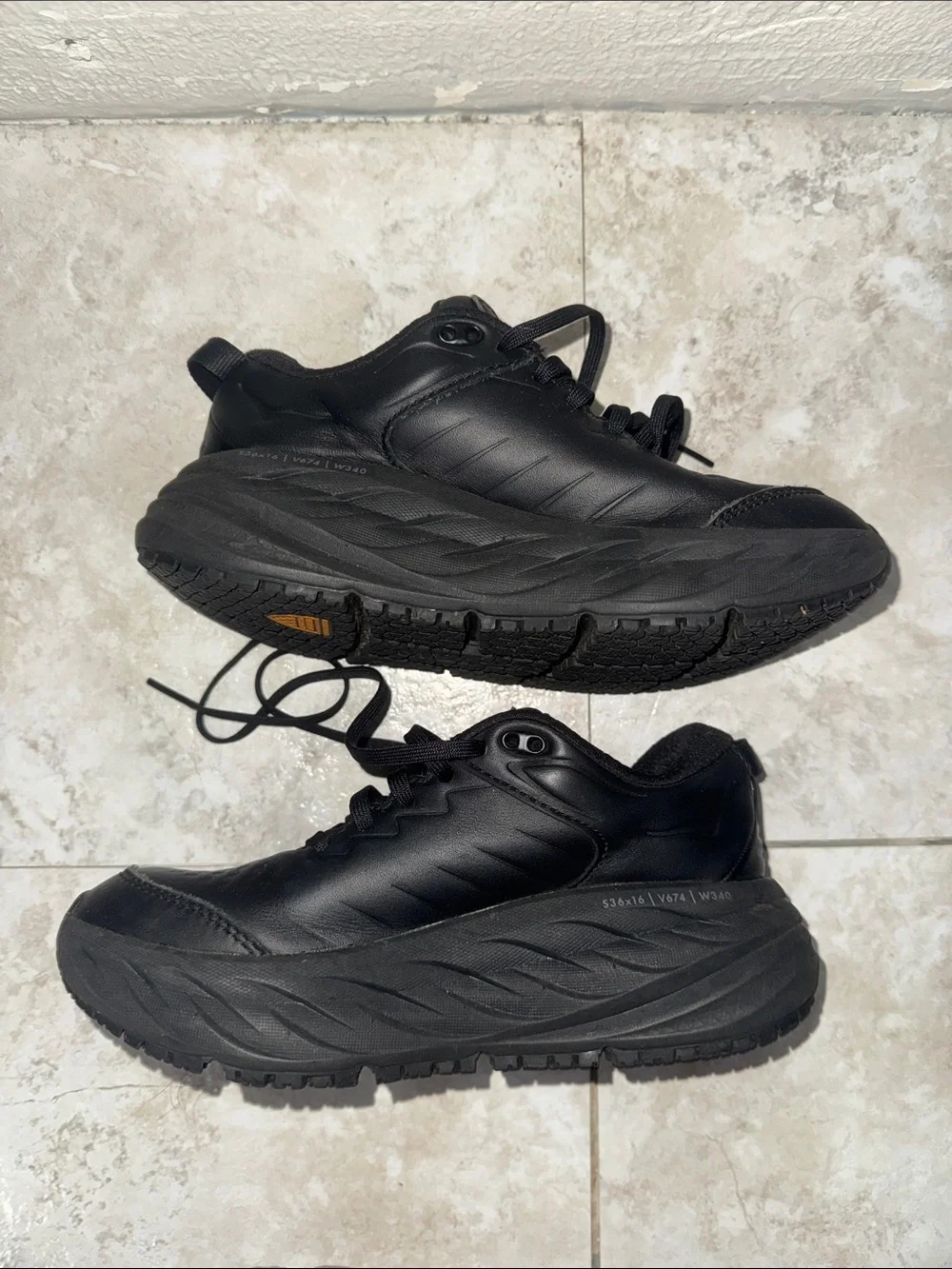 Hoka One One Women's All-Black Athletic Trainers